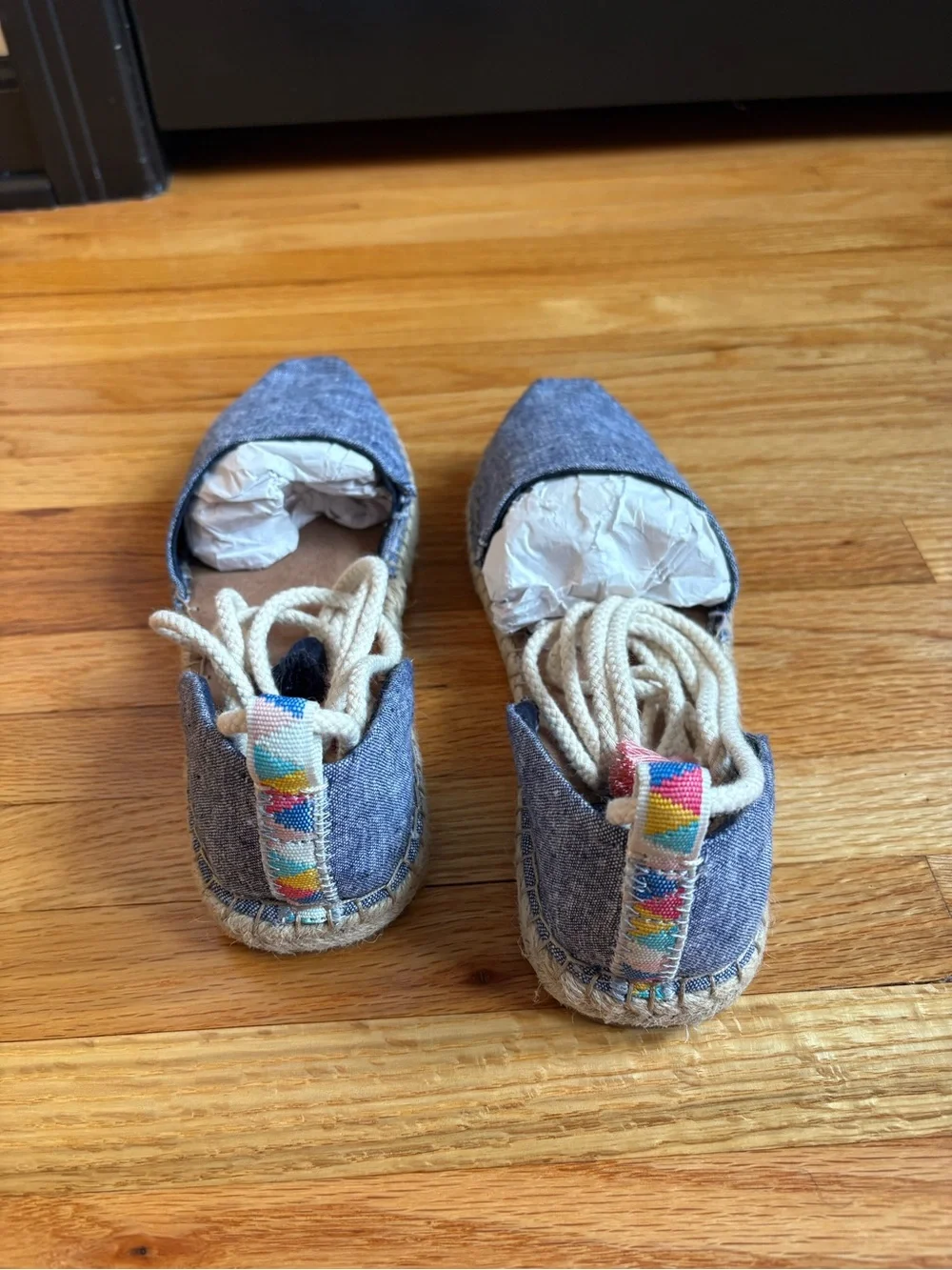 TOMS Women’s Katalina Chambray Espadrille